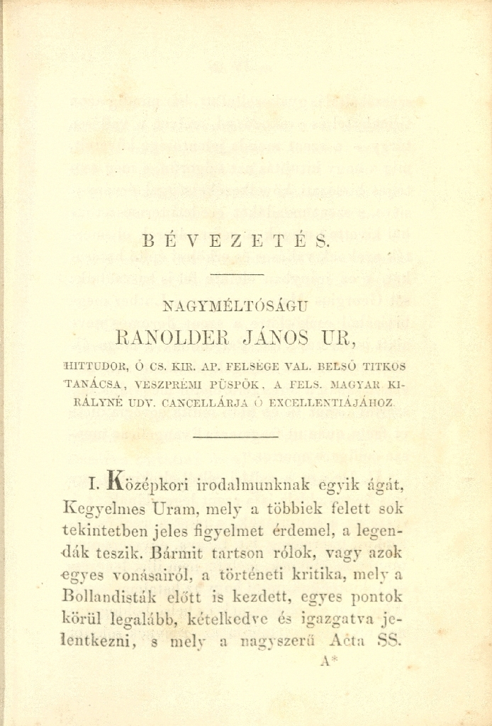 Alexandriai Szent Katalin verses legendája, 1855