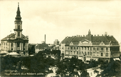 1931 Nagytemplom és Népbank palota