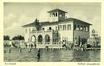 1940 Széktói strandfürdő