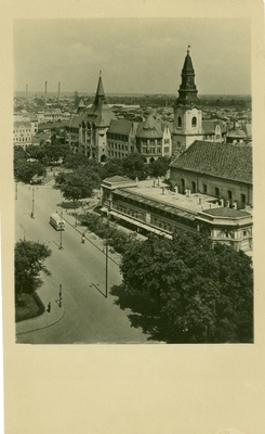 1956 Kecskemét látkép