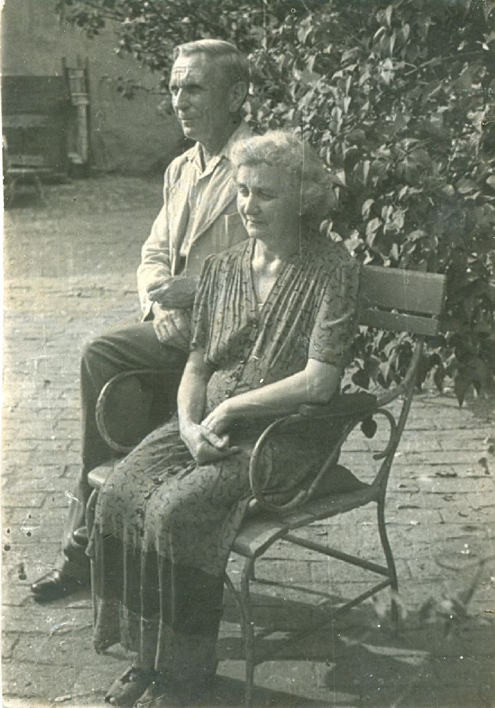 Feleségével 1965-ben