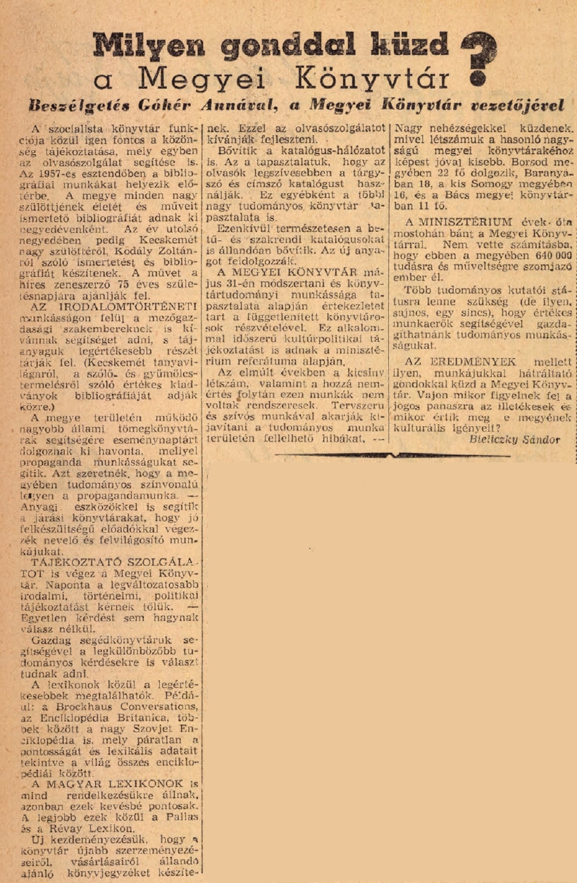 Bács-Kiskun Megyei Népújság, 1957. május 26.