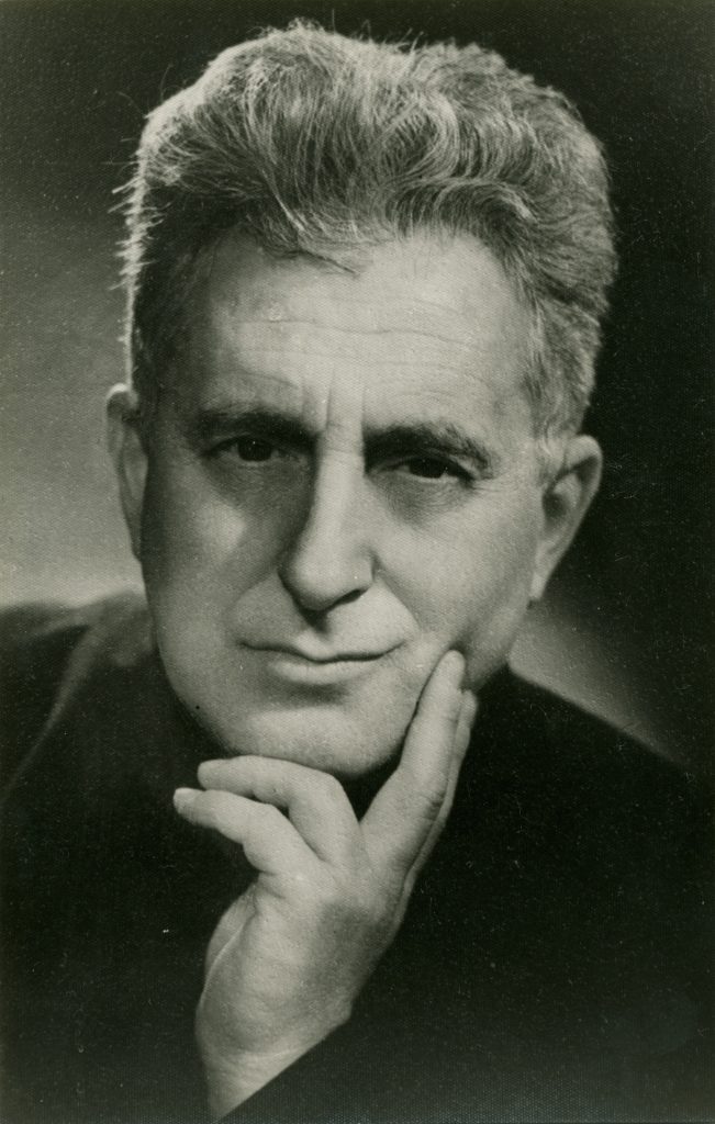 Sík Sándor portréja 1955 környékéről