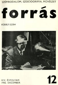 Kodály-különszám, 1982.