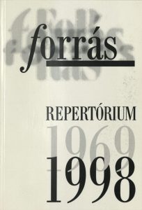 Forrás-repertórium, 1969-1998