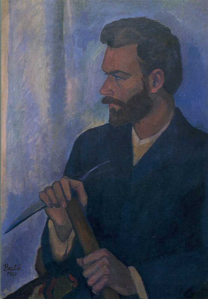 Bató József Kodály portréja, 1911