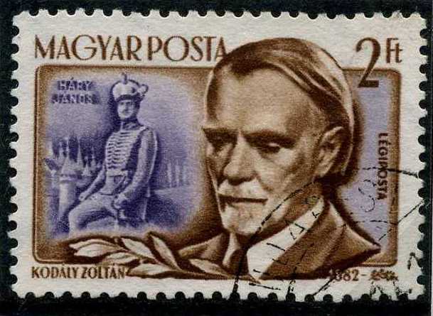 Az első bélyeget 1953-ban adták ki a zeneszerzőről